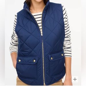 NWT Navy J. Crew Vest